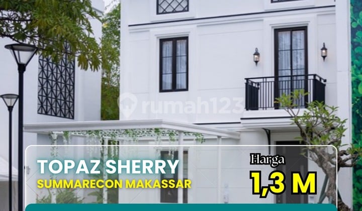 Rumah Gaya Eropa Klasik Siap Huni di Summarecon Promo Free Ppn