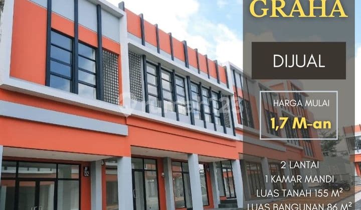 Dijual Ruko 2 Lantai Lokasi Strategis Pinggir Jalan Poros