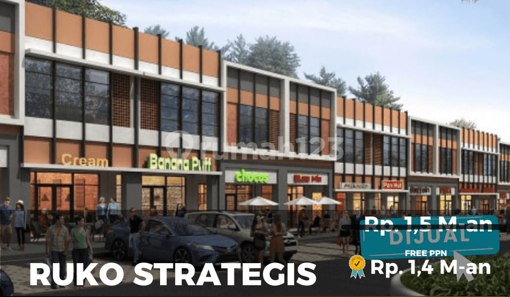 Ruko Strategis Fasilitas Lengkap Siap Pakai Area Cbd Summarecon