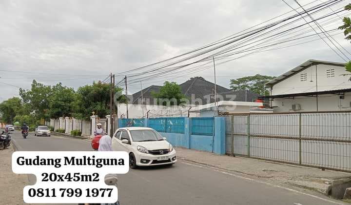 Gudang Dijual Cepat (Jual/ Sewa) Pinggir Jalan Raya.