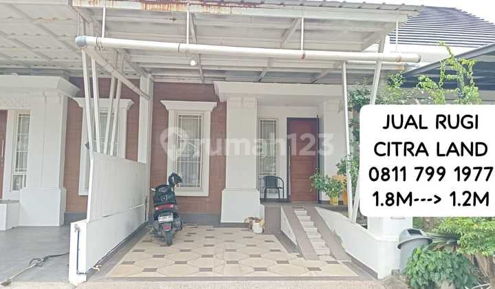 Jual Rugi Rumah Citra Land