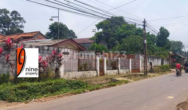 Kavling & Rumah Pinggir Jalan Raya, Cocok untuk Pergudangan
