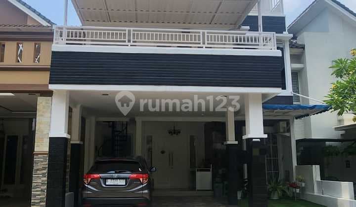house for sale in BSD, Delatinos, Block 3, Km.4+1, move-in ready, near Rawa Buntu station, toll access to Jakarta