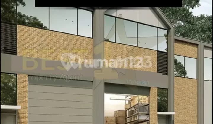 Gudang Baru Mainroad Cimahi - Akses Kontainer 40Ft, Izin Industri & Gudang