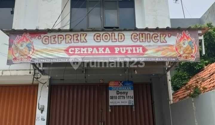 Ruko Strategis di Cempaka Putih Barat Raya Hub: Dony 0818xxxxxxxx