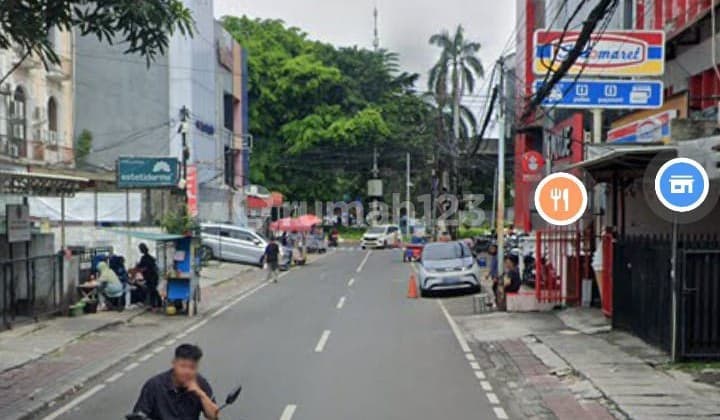 Jl. Cilosari near Cikini Station, suitable for business & residential.