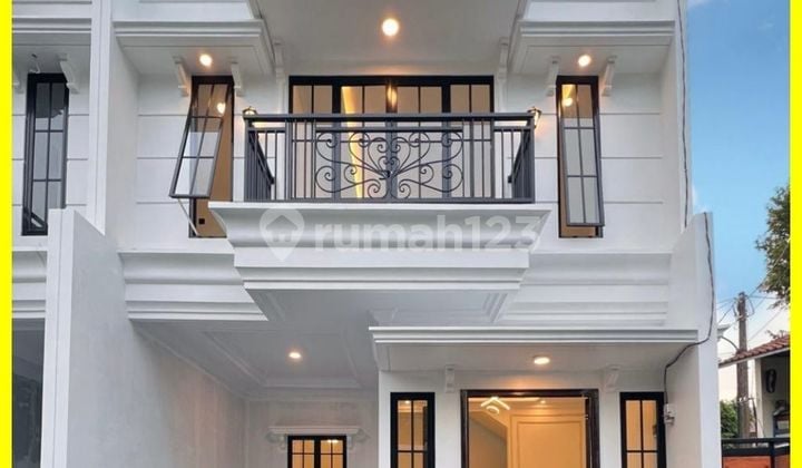 Rumah Baru Plus Rooftop Dalam Cluster di Jagakarsa, Fasum Swimming Pool Dekat Pintu Tol Tb Simatupang, Siap KPR Murah