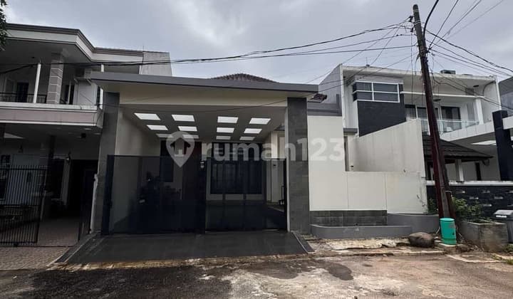 Dijual Rumah Siap Huni Kawasan Villa Melati Mas BSD ! Kondisi Full Renovasi, Struktur Atap Sudah Menggunakan Dak Beton.