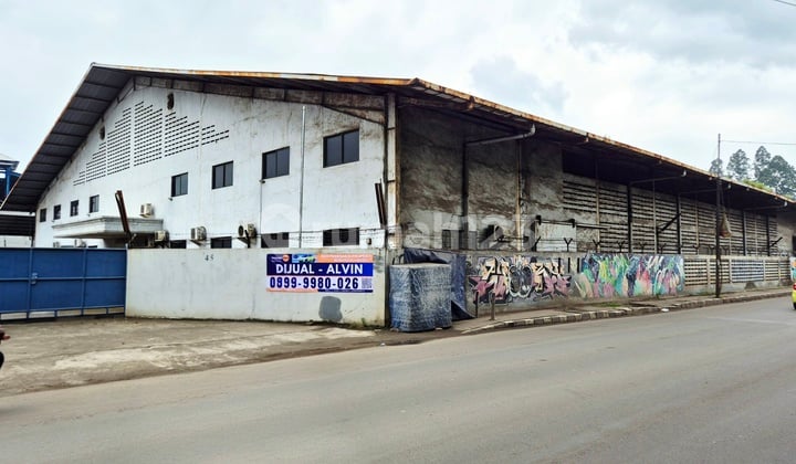 Dijual.gudang+ Bangunan.kantor 2.Lt Kawasan Tangerang Kota