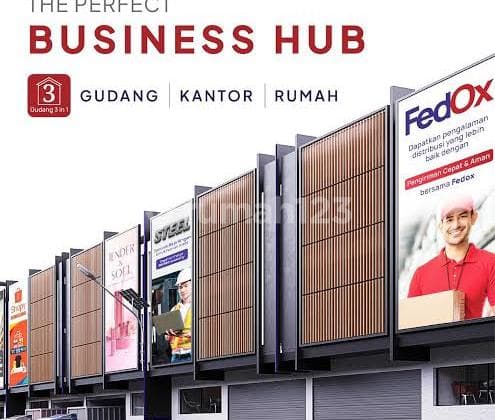 Flat Installment Promotion for Full Building Warehouse Near Soetta Airport