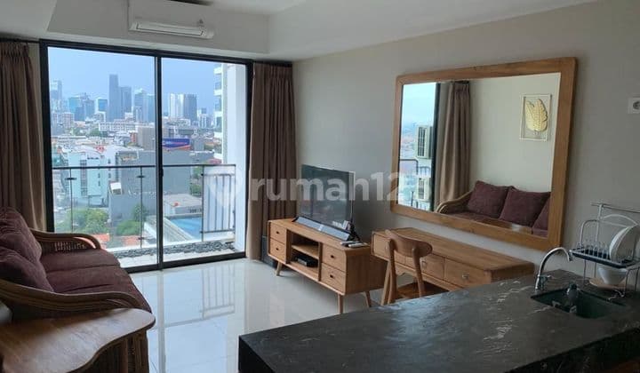 Dijual 1br Nine Residence Furnished Lantai Rendah View City