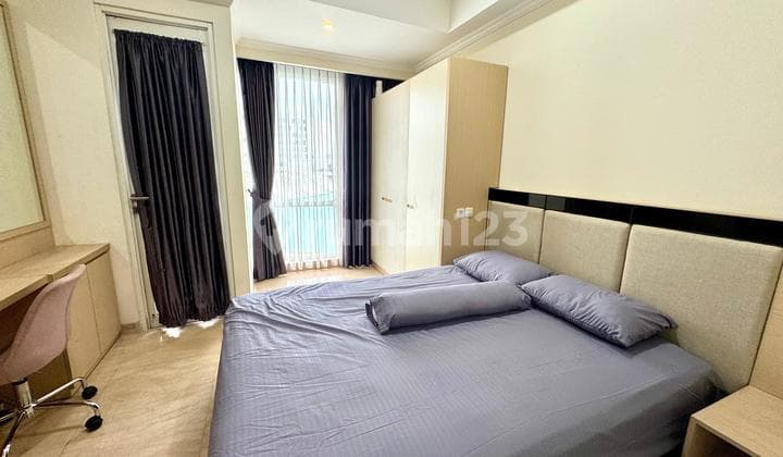 Dijual Menteng Park Apartment Studio Bagus Furnished Lantai Rendah