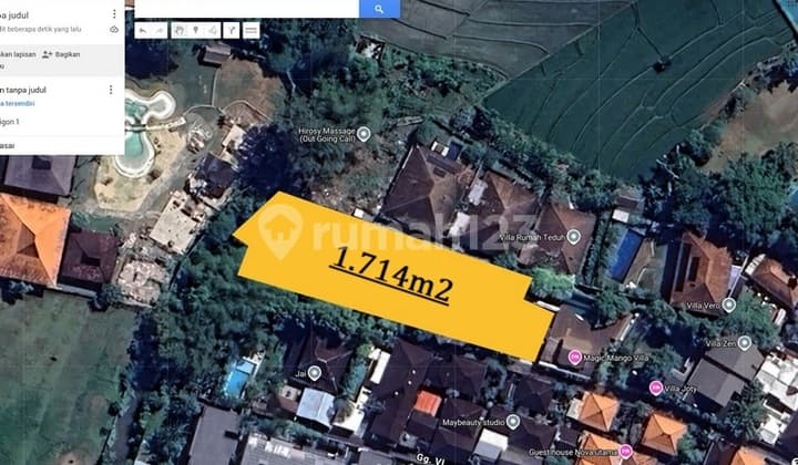 Jual Tanah di Umalas Tunon Strategis Dekat Seminyak & Canggu