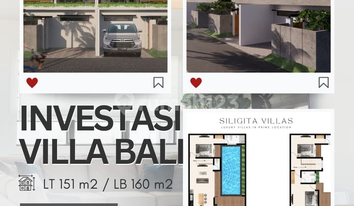 Investasi Villa di Siligita Nusa Dua Bali Lokasi Premium
