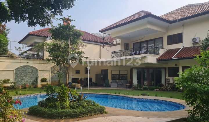 Price Drop! Beautiful Affordable House in Kemang, Near Ampera Raya. Features Mini Golf. Inside a Cluster. Big Back Yard. Rare Location Close to Citos.