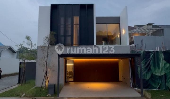 Rumah Brand New Minimalis di Rempoa, 12 Menit Ke Pondok Indah Mall, Mrt Lebak Bulus Via Toll