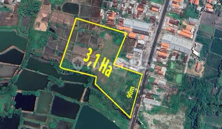 Raya Cerme Kidul Jalan Raya Propinsi Lahan Industri 3.1Ha 1.4Jt