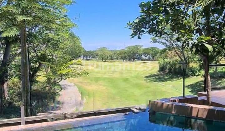 Rumah minimalis baru mewah. Double long golf view BGI 38.5M nego