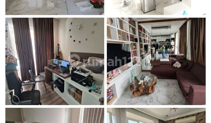 Rumah minimalis mewah pakuwon riz embassy lantai marmer 4.2m nego