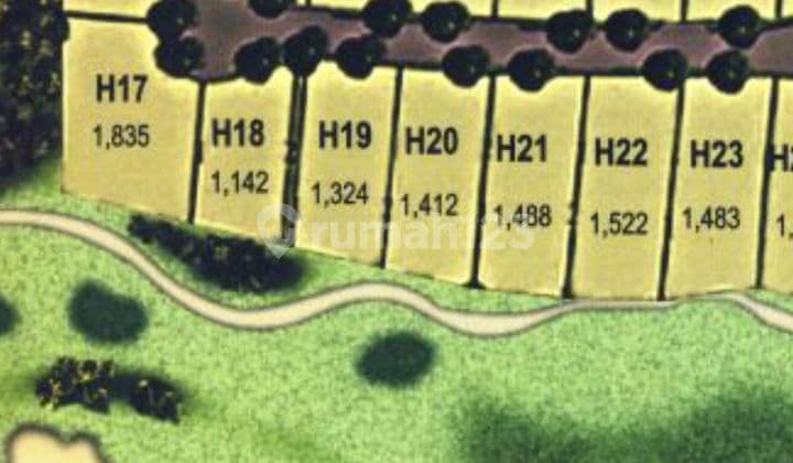 Kav BDG long golf view H18 H19 H20 jejer 3 boleh beli 1 ciamikpol