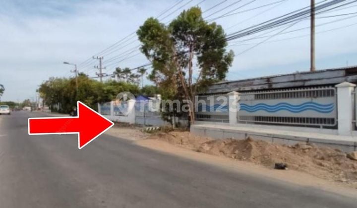 Pabrik raya sedati gedangan sidoarjo 3hektar 75M Cash only