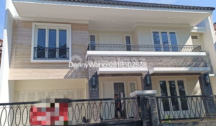 Pakuwon City Villa Royal. Newly Built House, Fronting a 9.5m Park. Negotiable.