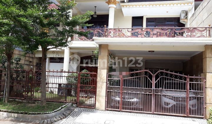 Rumah Mediteran Siap Huni Villa Bukit Mas 4.3m Nego Bagus