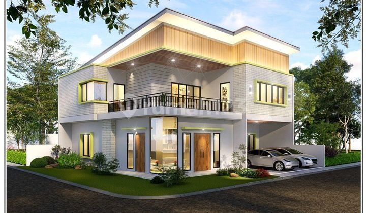 Dijual Rumah Modern Minimalis Lokasi Kencana Loka Bsd
