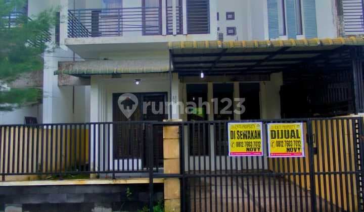Dijual Rumah 2 Lantai Jl. Nangka Komplek Nangka Garden Pekanbaru