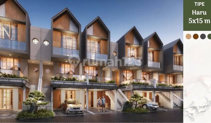 Rumah PIK 2 Sapporo Residences Hrg mulai dari 3,44M bisa KPR