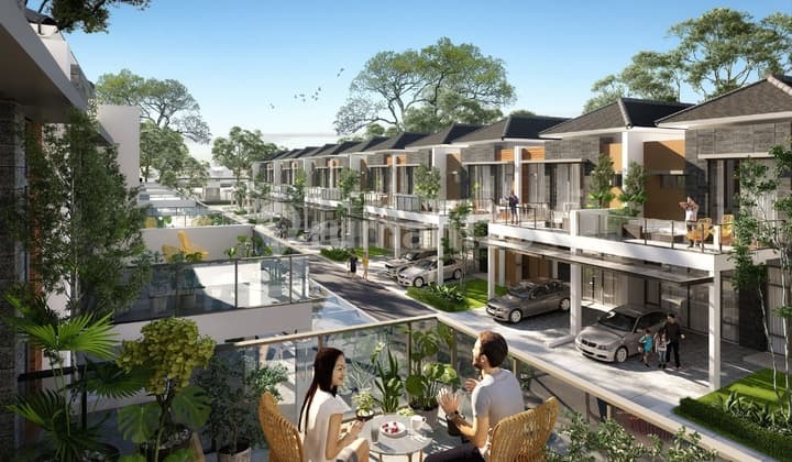 Permata Hijau Residences PIK2 House Size 8x20 Price 4.7m Can Use Mortgage