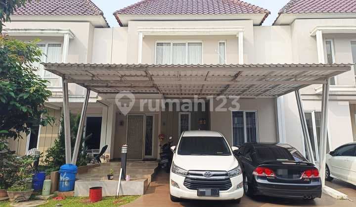 Rumah siap huni, furnish di Paramount Gading Serpong strategis