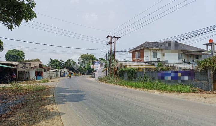 Tanah di Raya Serpong Parung, Cocok Bangun Gudang & Usaha Lain