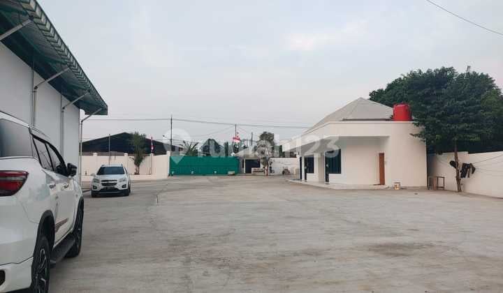 Gudang Baru di Gunung Sindur Bogor Akses Mudah Jalan Lebar