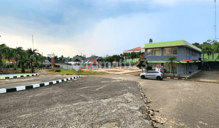 Dijual Tanah luas Dipinggir Jalan Raya Posisi hoek Lokasi sangat strategis di Cirendeu, Tangerang Selatan