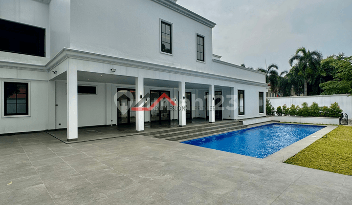 Brand New American Classic House in the Kebayoran Baru Area, South Jakarta