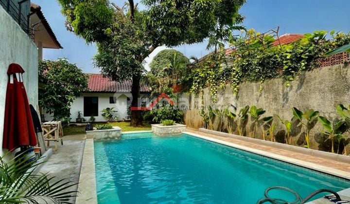 Rumah Bagus Bebas Banjir Kolam Renang Di Kemang Jakarta Selatan