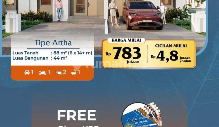 New Launching Hunian 1 Lantai Terbaru di Suvarna Sutera Stock Terbatas