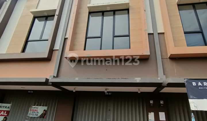 Disewakan Ruko Fedora Park Suvarna Sutera Hadap Jalan Raya Siap Pakai