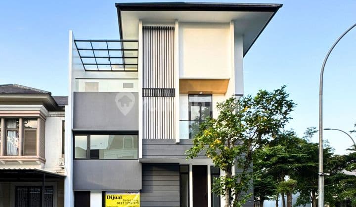 Rumah Baru Modern Konsep Split Level di Greenwich Bsd City