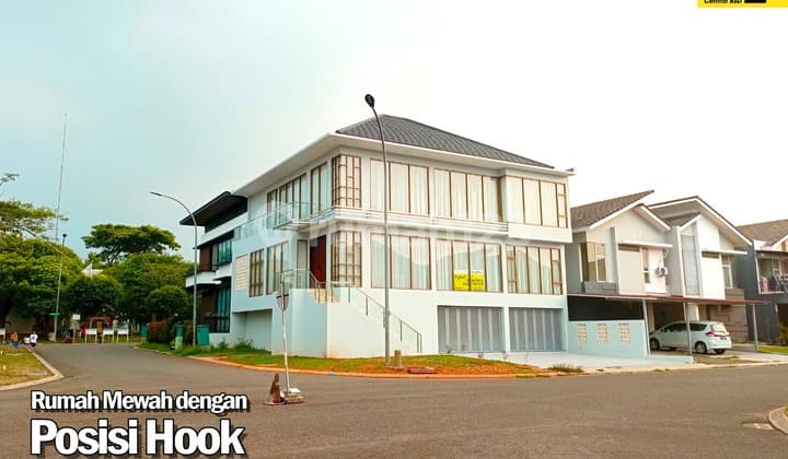 Rumah Mewah di The Icon Cluster Verdant Ville Dengan Kolam Renang