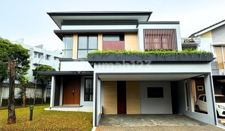 DIJUAL RUMAH MEWAH DI THE ICON VERDANT VILLE BSD CITY – MODERN HOOK UNIT, DESAIN ELEGAN & LIGHTING CANTIK