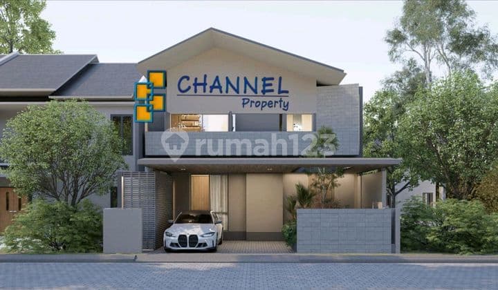 Jual Rumah Modern Hunian Strategis Griya Loka Bsd Tangsel, An
