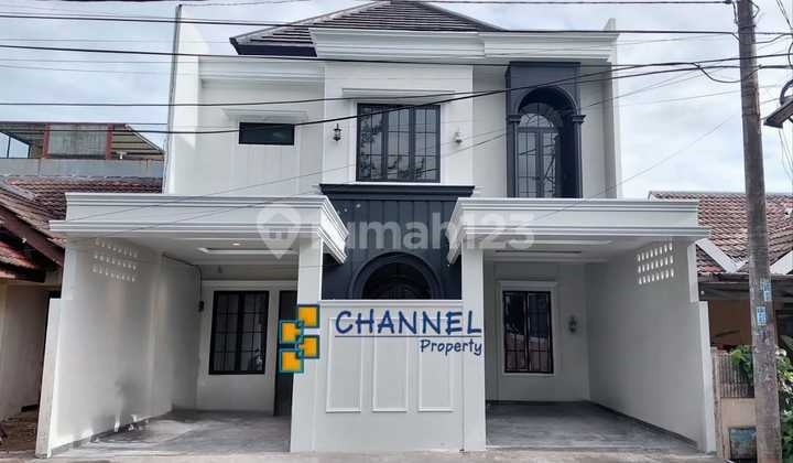 Jual Rumah Baru Desain Modern Lingkungan Asri di Nusaloka BSD, An