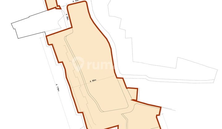 Tanah 24256 m2 Lokasi Premium Hanya 12 juta/m2, Kebagusan Raya No. 1, Jakarta Selatan