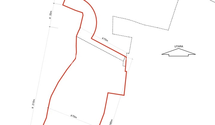 Tanah Premium 17714 m2, Plus 17 Rumah Mewah Tersewa, Dua Muka Akses Jalan TB Simatupang dan Kebagusan 1, Jakarta Selatan