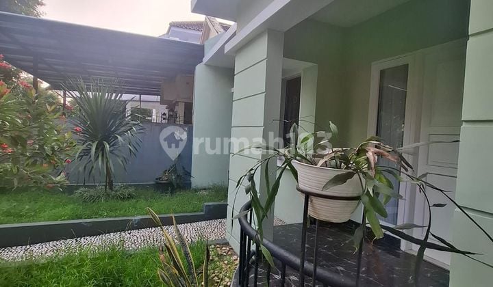 Rumah cantik 1 lantai siap huni dalam cluster di BSD City, Tangerang Selatan