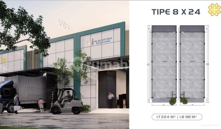 Prambanan bizland komplek gudang one gate 200m dr exit tol cerme