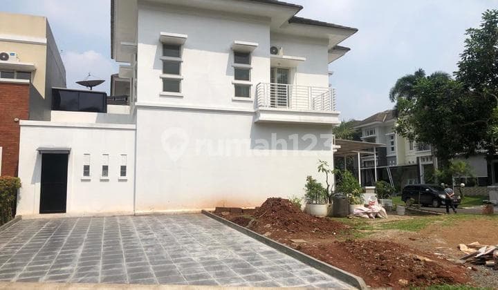 Disewakan Rumah Hook Cluster Jade Pondok Hijau Golf Gd Serpong