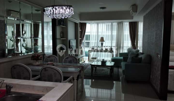 Apartemen Kemang Village Tower Empire 2 BR Furnished Lantai Sedang Jakarta Selatan